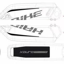 Aufkleber HAIBIKE Xduro Für Bosch-Akku 2014 / 2015 / 2016 / 2017 28 Aufkleber HAIBIKE Xduro Für Bosch-Akku 2014 / 2015 / 2016 / 2017 -E-Bike Zubehör Verkaufsladen 2015 dekor bosch grau gelb 3050770042