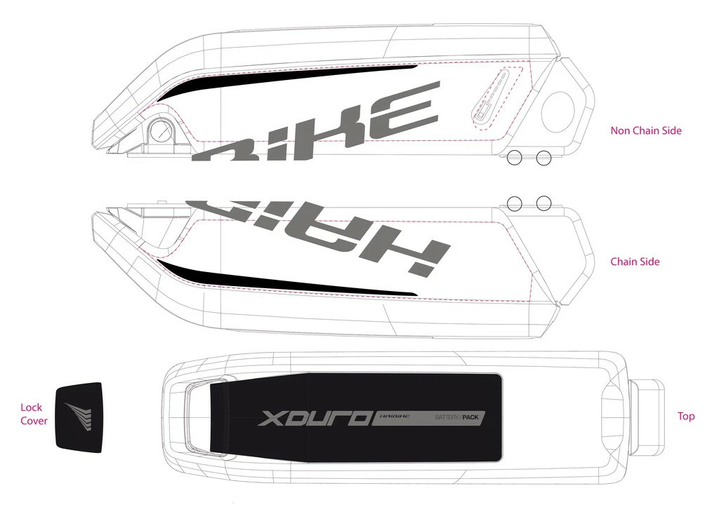 Aufkleber HAIBIKE Xduro Für Bosch-Akku 2014 / 2015 / 2016 / 2017 3 Aufkleber HAIBIKE Xduro Für Bosch-Akku 2014 / 2015 / 2016 / 2017 – Bild 3