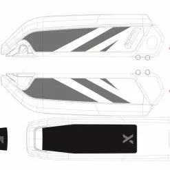 Aufkleber HAIBIKE Xduro Für Bosch-Akku 2014 / 2015 / 2016 / 2017 42 Aufkleber HAIBIKE Xduro Für Bosch-Akku 2014 / 2015 / 2016 / 2017 -E-Bike Zubehör Verkaufsladen 2016 dekor bosch grau schwarz 3050770085 4