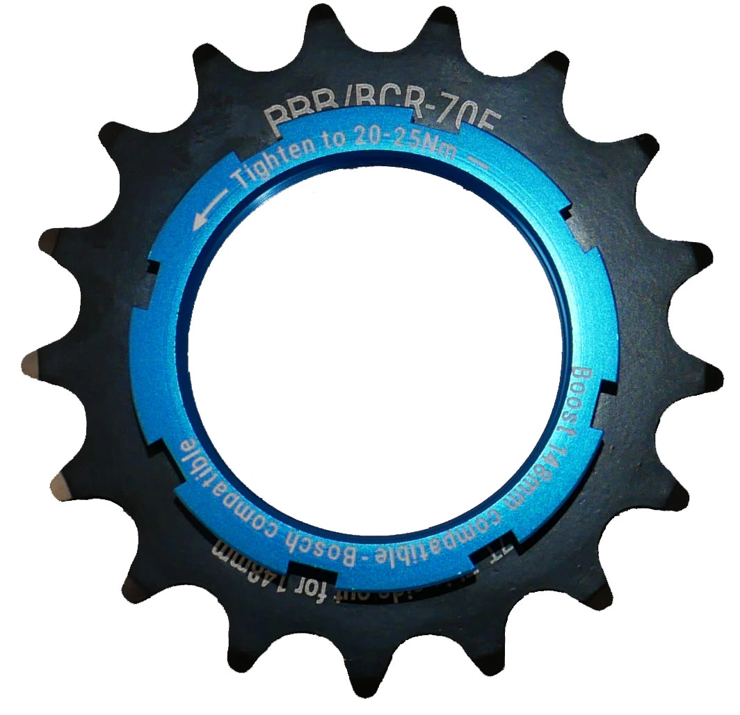 BBB Cycling Ritzel Bosch 2,5mm Offset BCR-70E Schwarz 2 BBB Cycling Ritzel Bosch 2,5mm Offset BCR-70E Schwarz – Bild 2