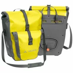 Vaude Aqua Back Plus E-Bike Hinterradtasche Paar 16 Vaude Aqua Back Plus E-Bike Hinterradtasche Paar -E-Bike Zubehör Verkaufsladen Vaude Aqua Back plus Elektrofahrrad canary Vorder Rueckseite neu