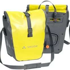 Vaude Aqua Front Elektrofahrrad Vorderradtasche Paar 13 Vaude Aqua Front Elektrofahrrad Vorderradtasche Paar -E-Bike Zubehör Verkaufsladen Vaude Aqua Front Elektrofahrrad canary Vorder Rueckseite neu