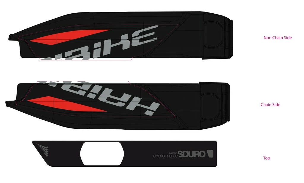 Aufkleber HAIBIKE Sduro Für Yamaha-Akku 2017 8 Aufkleber HAIBIKE Sduro Für Yamaha-Akku 2017 – Bild 8