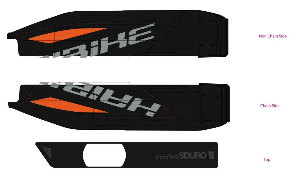 Aufkleber HAIBIKE Sduro Für Yamaha-Akku 2017 9 Aufkleber HAIBIKE Sduro Für Yamaha-Akku 2017 – Bild 9