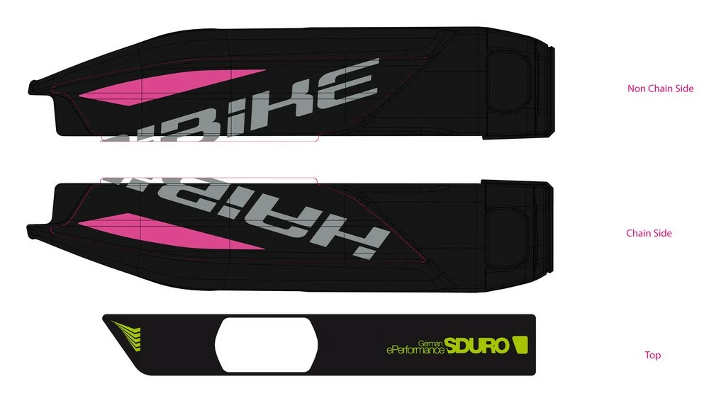Aufkleber HAIBIKE Sduro Für Yamaha-Akku 2017 6 Aufkleber HAIBIKE Sduro Für Yamaha-Akku 2017 – Bild 6