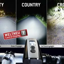 Trelock Akku-Scheinwerfer LS 950 Ion Mit 70 Lux -E-Bike Zubehör Verkaufsladen batterielampe scheinwerfer trelock ls 950 lichtbild