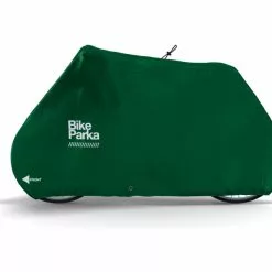 BikeParka Fahrradabdeckung STASH 13 BikeParka Fahrradabdeckung STASH -E-Bike Zubehör Verkaufsladen bike parka fahrradabdeckung stash gruen