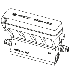 Bosch E-Bike ABS Kontrolleinheit