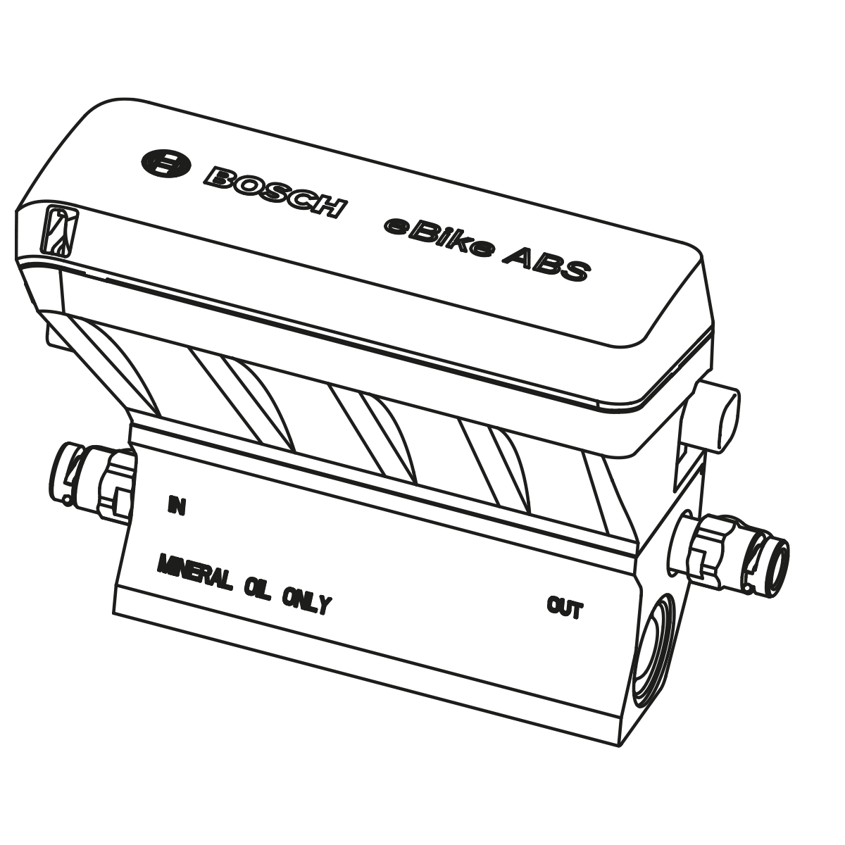 Bosch E-Bike ABS Kontrolleinheit 1 Bosch E-Bike ABS Kontrolleinheit
