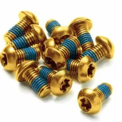 Reverse Components Reverse E-bike Bremsscheibenschrauben Set -E-Bike Zubehör Verkaufsladen bremsscheibenschrauben reverse gold