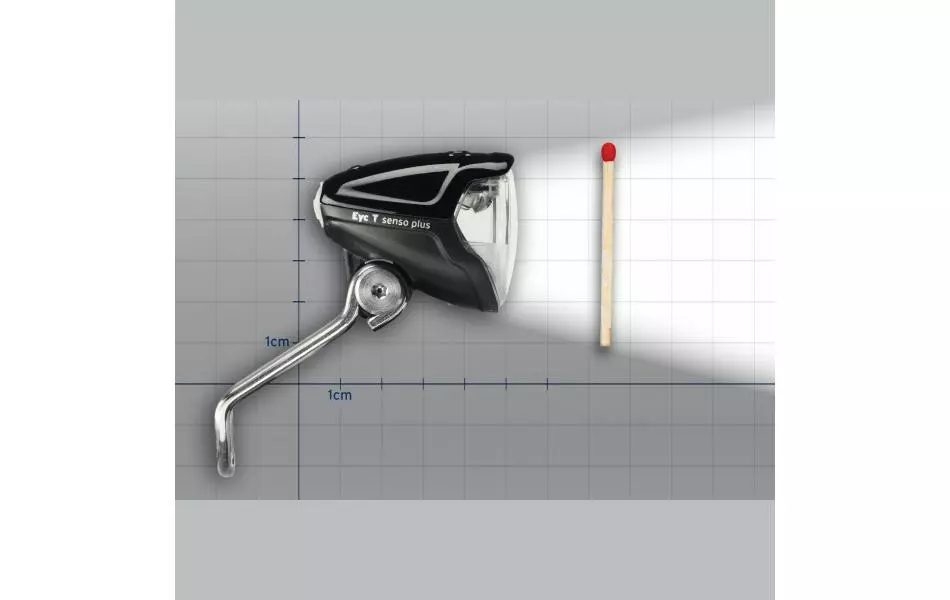 B&M B&M IQ2 Eyc 50 Lux Scheinwerfer Mit Rücklichtanschluss - 160R42/6-04 2 B&M B&M IQ2 Eyc 50 Lux Scheinwerfer Mit Rücklichtanschluss - 160R42/6-04 – Bild 2