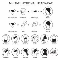 Elektrofahrrad24 EBIKE24 Multifunktionstuch - Schlauchschal -E-Bike Zubehör Verkaufsladen ebike24 multifunktionstuch anleitung
