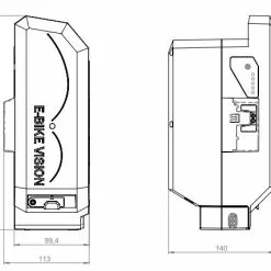 E-Bike Vision - EBV E-Bike Battery, Kompatibel Zu Panasonic 36 V Next Generation Sitzrohr 7 E-Bike Vision - EBV E-Bike Battery, Kompatibel Zu Panasonic 36 V Next Generation Sitzrohr -E-Bike Zubehör Verkaufsladen ebv ebike akku fuer panasonic 36 v masse