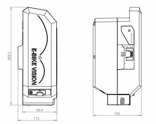 E-Bike Vision - EBV E-Bike Battery, Kompatibel Zu Panasonic 36 V Next Generation Sitzrohr 4 E-Bike Vision - EBV E-Bike Battery, Kompatibel Zu Panasonic 36 V Next Generation Sitzrohr – Bild 4
