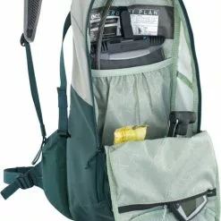 EVOC E-Ride 12 E-Bike Rucksack 20 EVOC E-Ride 12 E-Bike Rucksack -E-Bike Zubehör Verkaufsladen evoc e ride 12 stone aufgeklappt