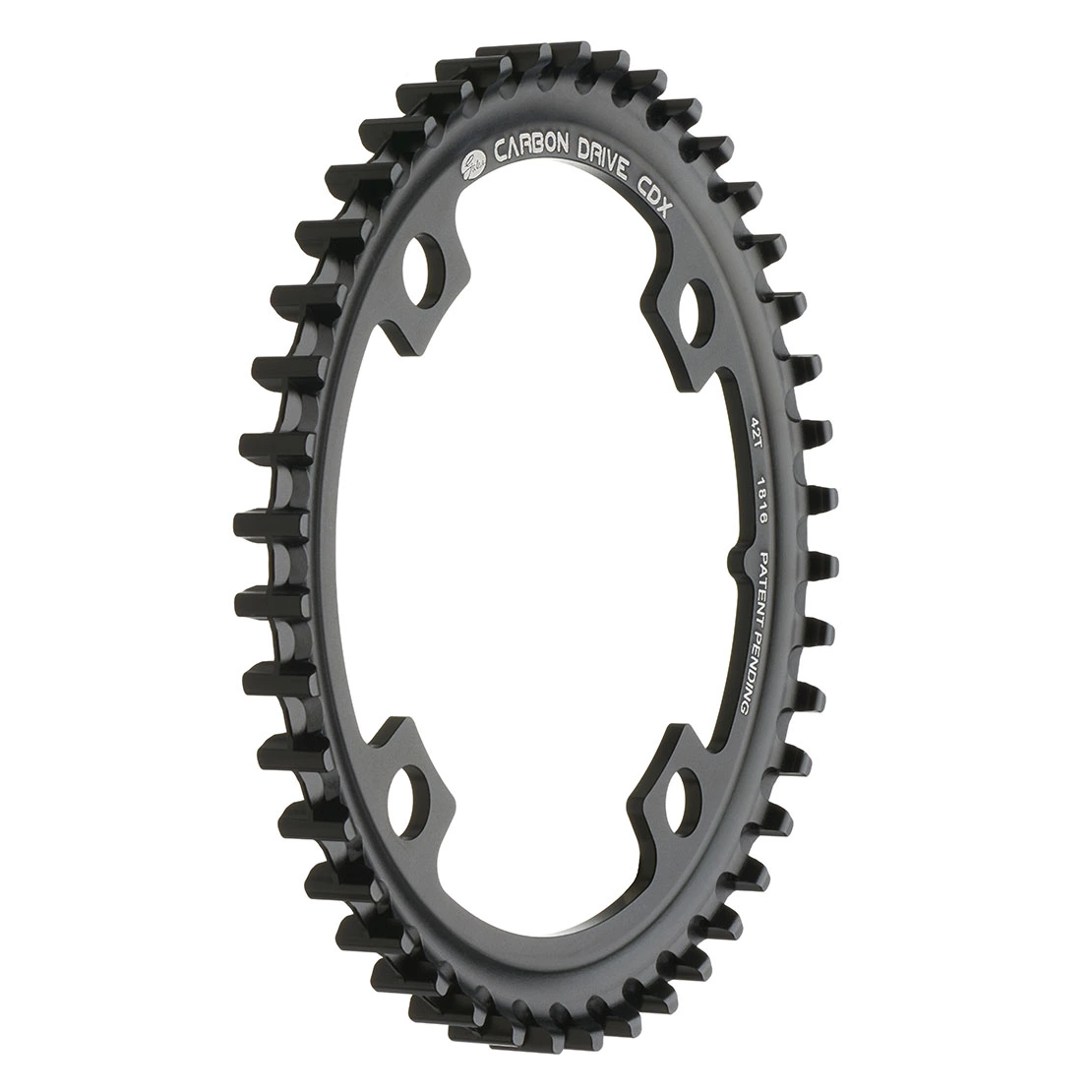 Gates Carbondrive CDX Kettenblatt Riemenscheibe 4-Loch 104mm 2 Gates Carbondrive CDX Kettenblatt Riemenscheibe 4-Loch 104mm – Bild 2