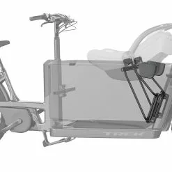 Trek Fetch+ 4 Kindersitz-Adapter -E-Bike Zubehör Verkaufsladen kindersitz adapter maxicosi cybex nuna montiert