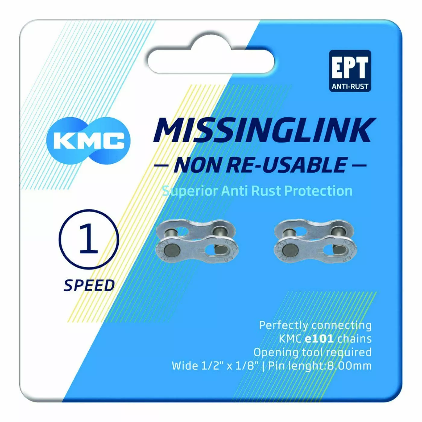 KMC E101 EPT MissingLink Kettenverschluss 1 KMC E101 EPT MissingLink Kettenverschluss