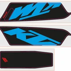 Aufkleber KTM Macina 2017 -E-Bike Zubehör Verkaufsladen ktm 2017e bike aufkleber cyan schwarz rot