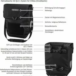 Ortlieb E-Mate Gepäckträgertasche 18 Ortlieb E-Mate Gepäckträgertasche -E-Bike Zubehör Verkaufsladen ortlieb e mate uebersicht