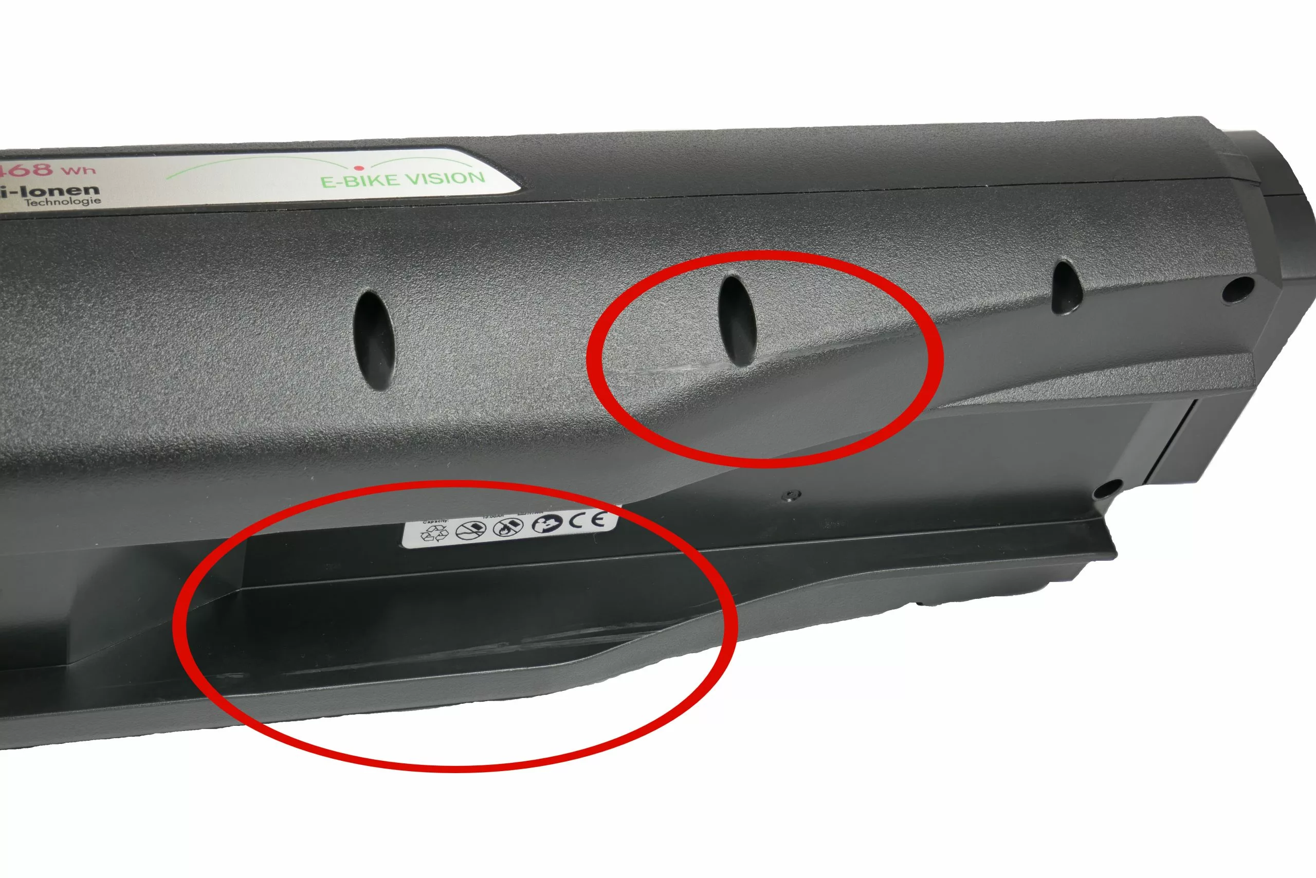 Pre-owned E-Bike Vision - EBV E-Bike Battery, Compatible To Bosch Classic Line 36 V Carrier - 468 Wh 3 Pre-owned E-Bike Vision - EBV E-Bike Battery, Compatible To Bosch Classic Line 36 V Carrier - 468 Wh – Bild 3