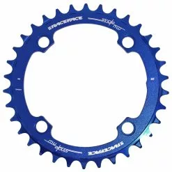 Race Face Kettenblatt Narrow Wide 34 Zähne 104mm -E-Bike Zubehör Verkaufsladen race face kettenblatt narrow wide 34 zaehne blau rueckseite