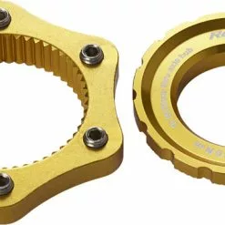 Reverse Components REVERSE Centerlock Adapter 6 Reverse Components REVERSE Centerlock Adapter -E-Bike Zubehör Verkaufsladen reverse centerlock adapter gold