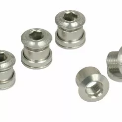 Reverse Components REVERSE E-Bike Kettenblattschrauben Set -E-Bike Zubehör Verkaufsladen reverse e bike kettenblattschrauben set silber