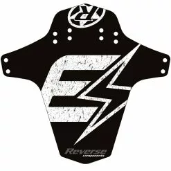 Reverse Components REVERSE Mud Fender E-Serie (Schwarz/Weiß) Für Federgabel Oder Hinterrad