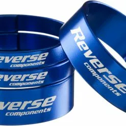 Reverse Components REVERSE Ultra Light Spacer 1 1/8" -E-Bike Zubehör Verkaufsladen reverse ultra light spacer blau