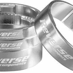 Reverse Components REVERSE Ultra Light Spacer 1 1/8" -E-Bike Zubehör Verkaufsladen reverse ultra light spacer silber