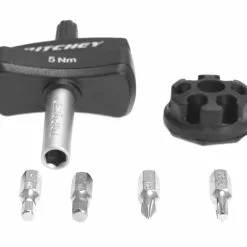 Ritchey Torque Key Drehmomentschlüssel Mit Verschiedenen Bits 8 Ritchey Torque Key Drehmomentschlüssel Mit Verschiedenen Bits -E-Bike Zubehör Verkaufsladen ritchey torqkey drehmomentschluessel 5nm innensechskant kreuz torx 3 scaled