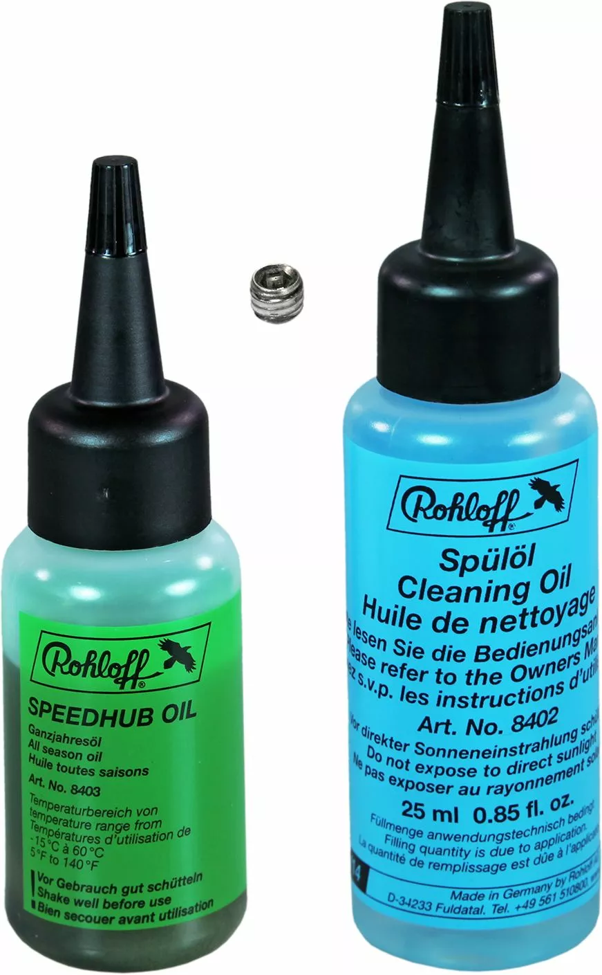 Rohloff Oil Of SPEEDHUB 500/14 - Set 25 Ml (Ganzjahresöl + Spülöl) 1 Rohloff Oil Of SPEEDHUB 500/14 - Set 25 Ml (Ganzjahresöl + Spülöl)