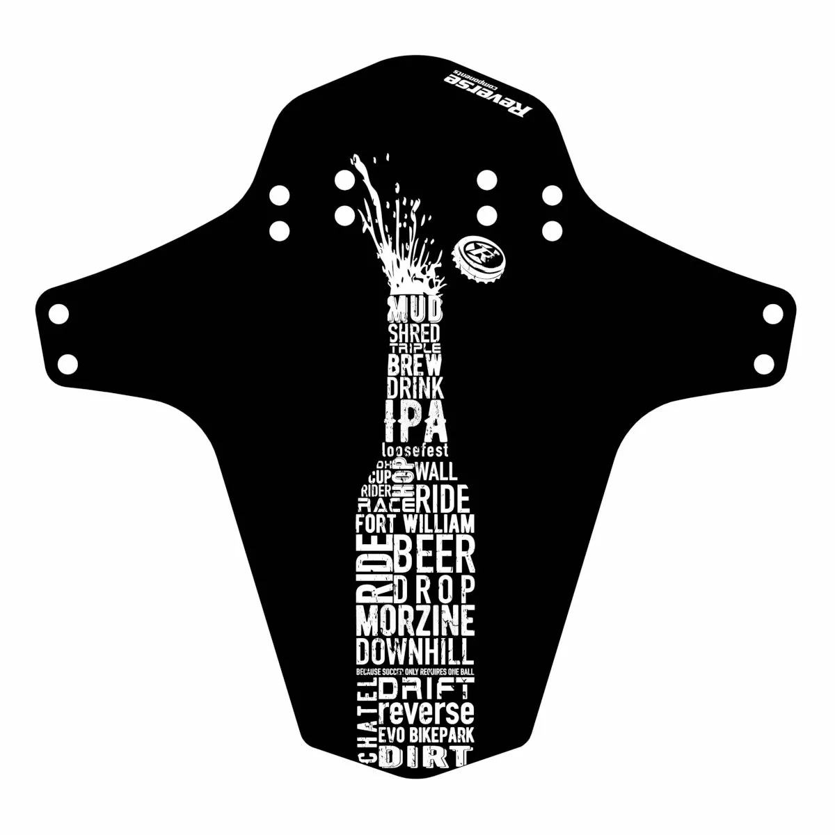 Reverse Components Reverse Universal Fahrrad Schutzblech - Mud Fender Spritzschutz 14 Reverse Components Reverse Universal Fahrrad Schutzblech - Mud Fender Spritzschutz – Bild 14