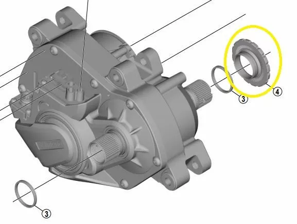 SHIMANO Verschlussring Für STEPS Antriebseinheit DU-E6100 | DU-E7000 | DU-E8000 1 SHIMANO Verschlussring Für STEPS Antriebseinheit DU-E6100 | DU-E7000 | DU-E8000
