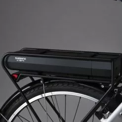 Pre-owned - Shimano Electric Bicycle Luggage Carrier Battery STePS BT-E6000 500Wh 6 Pre-owned - Shimano Electric Bicycle Luggage Carrier Battery STePS BT-E6000 500Wh -E-Bike Zubehör Verkaufsladen shimano steps batterie gepaecktraeger montiert rechts 1