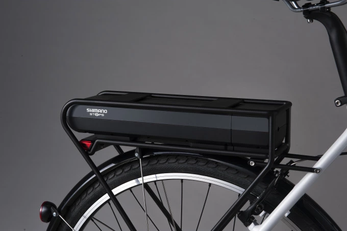 Pre-owned - Shimano Electric Bicycle Luggage Carrier Battery STePS BT-E6000 500Wh 3 Pre-owned - Shimano Electric Bicycle Luggage Carrier Battery STePS BT-E6000 500Wh – Bild 3