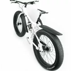 SKS Fat Board Schutzblech Set -E-Bike Zubehör Verkaufsladen sks fat board set hinten am fatbike montiert