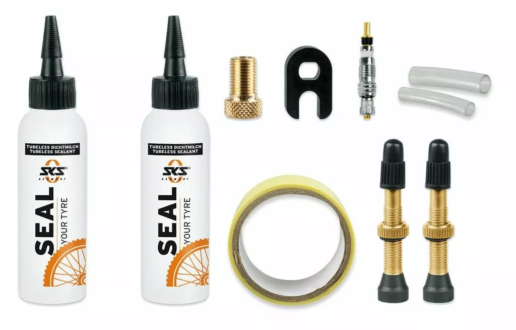 SKS Tubeless Kit -Seal Your Tire 125ml 1 SKS Tubeless Kit -Seal Your Tire 125ml