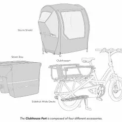 TERN Clubhouse Fort - Komplettset Für Tern GSD Gen.2 -E-Bike Zubehör Verkaufsladen tern clubhouse komplettset