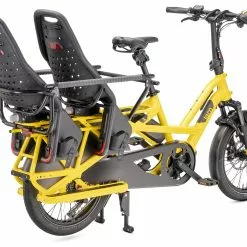 TERN Kindersitzbank "Clubhouse+" Für Tern GSD -E-Bike Zubehör Verkaufsladen tern clubhouse plus am tern gsd montiert mit zwei kindersitzen