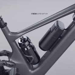Scott Quick-Release Akkuhalterung Für TQ Range-Extender -E-Bike Zubehör Verkaufsladen tq range extender und flaschenhalter zusammen befestigt