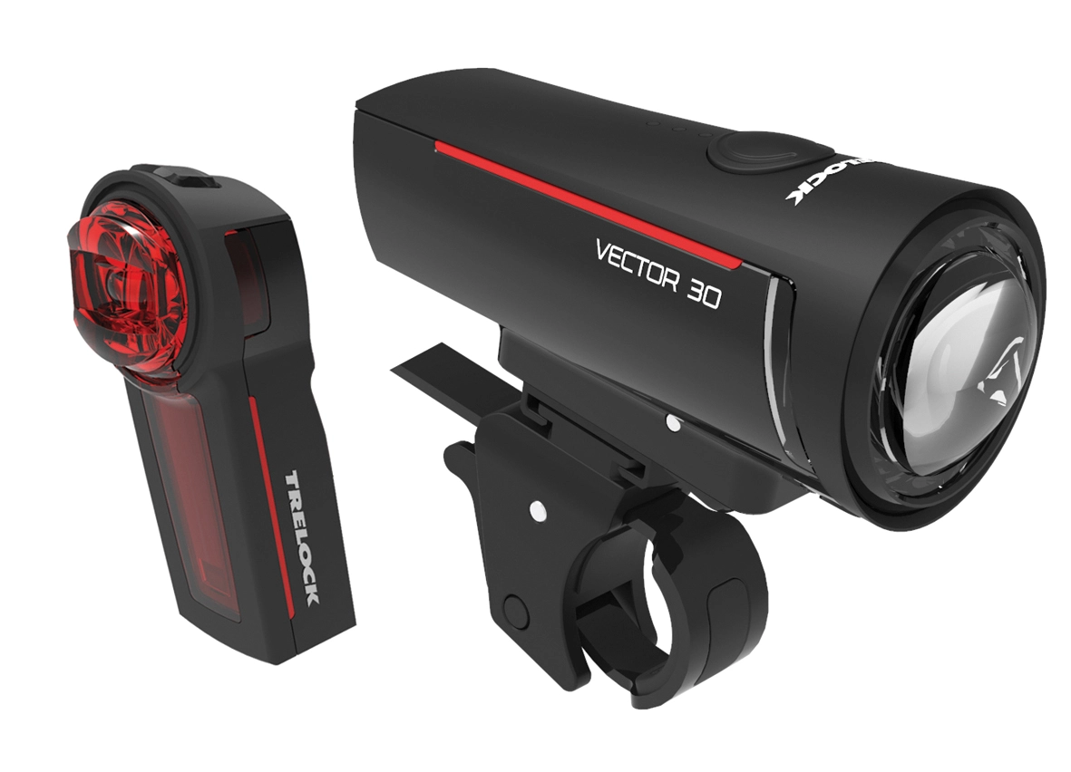 Trelock Licht-Set LS 300 I-GO VECTOR 1 Trelock Licht-Set LS 300 I-GO VECTOR