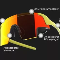 TriEye View Sport Revo - Sonnenbrille Mit Rückspiegel 14 TriEye View Sport Revo - Sonnenbrille Mit Rückspiegel -E-Bike Zubehör Verkaufsladen trieye view sport revo features