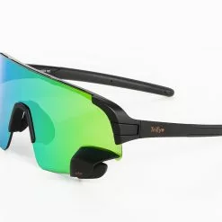 TriEye View Sport Revo - Sonnenbrille Mit Rückspiegel 20 TriEye View Sport Revo - Sonnenbrille Mit Rückspiegel -E-Bike Zubehör Verkaufsladen trieye view sport revo gruen side