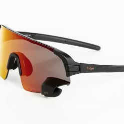 TriEye View Sport Revo - Sonnenbrille Mit Rückspiegel 21 TriEye View Sport Revo - Sonnenbrille Mit Rückspiegel -E-Bike Zubehör Verkaufsladen trieye view sport revo rot side
