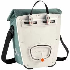 Vaude ReCycle Pro Single Fahrradtasche -E-Bike Zubehör Verkaufsladen vaude recycle pro single fahrradtasche ecru rueckseite