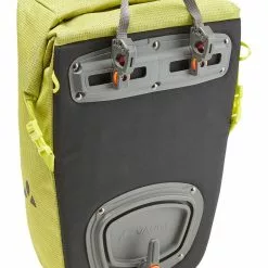 VAUDE Road Master Roll-It Luminum Fahrradtasche -E-Bike Zubehör Verkaufsladen vaude road master roll it luminum bright green back
