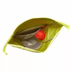 VAUDE Road Master Roll-It Luminum Fahrradtasche -E-Bike Zubehör Verkaufsladen vaude road master roll it luminum bright green open