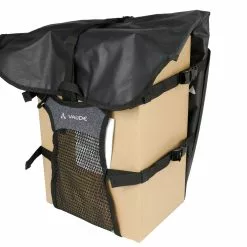 Vaude Trailcargo Bikepacking Taschensystem -E-Bike Zubehör Verkaufsladen vaude trailcargo bikepacking fahrradtasche paket montiert scaled